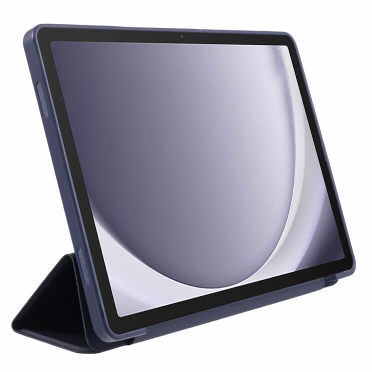 Защитный чехол Deexe Smart Case для Samsung Galaxy Tab A9 (X110/115) - Dark Blue: фото 6 из 10