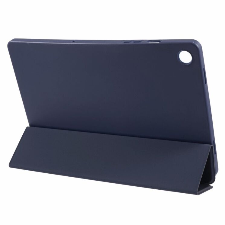 Защитный чехол Deexe Smart Case для Samsung Galaxy Tab A9 (X110/115) - Dark Blue: фото 7 из 10