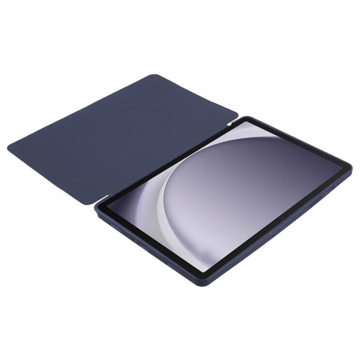 Защитный чехол Deexe Smart Case для Samsung Galaxy Tab A9 (X110/115) - Dark Blue: фото 5 из 10