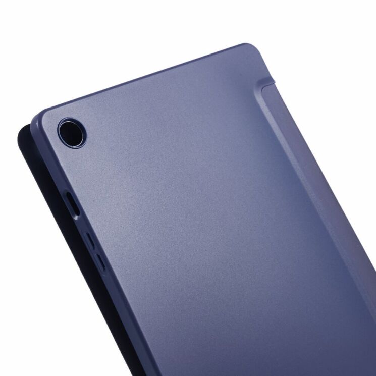 Защитный чехол Deexe Smart Case для Samsung Galaxy Tab A9 (X110/115) - Dark Blue: фото 10 из 10
