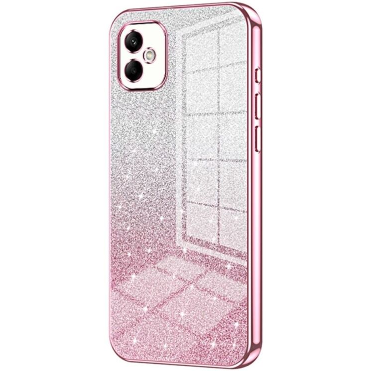 Защитный чехол Deexe Sparkles Cover для Samsung Galaxy A05 (A055) - Pink: фото 1 из 7