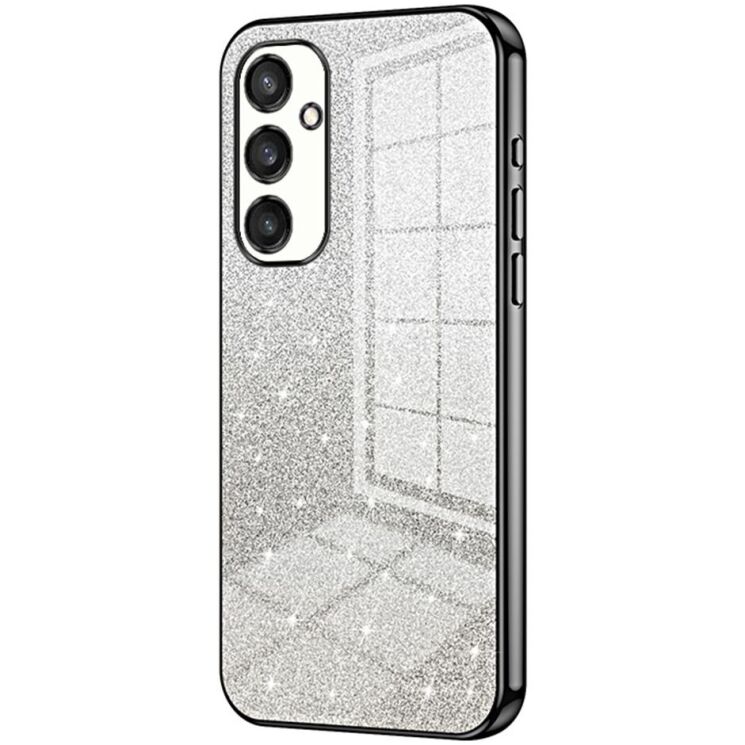 Защитный чехол Deexe Sparkles Cover для Samsung Galaxy S25 (S931) - Black: фото 1 из 7