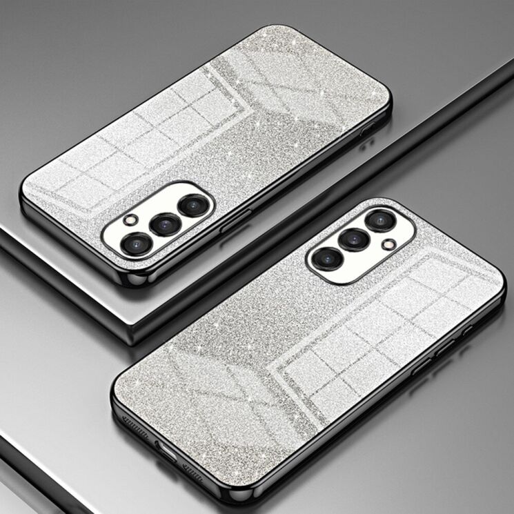 Защитный чехол Deexe Sparkles Cover для Samsung Galaxy S25 (S931) - Black: фото 2 из 7