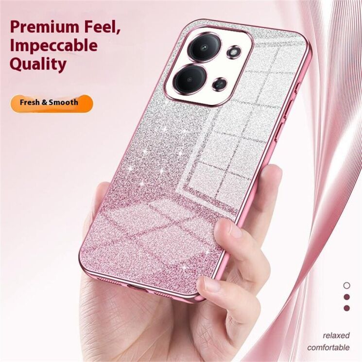 Защитный чехол Deexe Sparkles Cover для Xiaomi Redmi 15C / Poco C85 - Pink (386166P) Защитный чехол Deexe Sparkles Cover для Xiaomi Redmi 15C / Poco C85 - Pink: фото 5 из 7