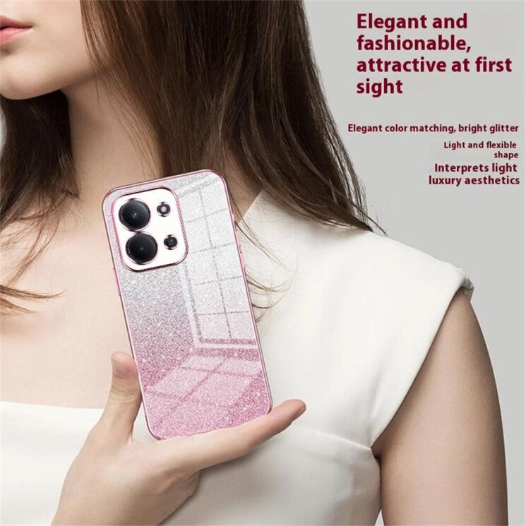 Защитный чехол Deexe Sparkles Cover для Xiaomi Redmi 15C / Poco C85 - Pink (386166P) Защитный чехол Deexe Sparkles Cover для Xiaomi Redmi 15C / Poco C85 - Pink: фото 7 из 7