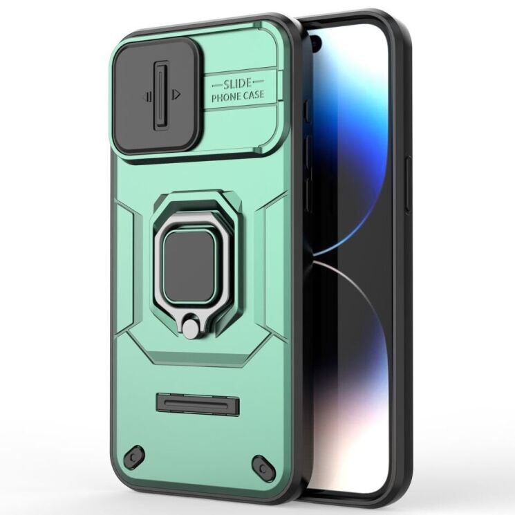 Защитный чехол Deexe Stellar Shield для Apple iPhone 15 Pro Max - Green: фото 6 из 8