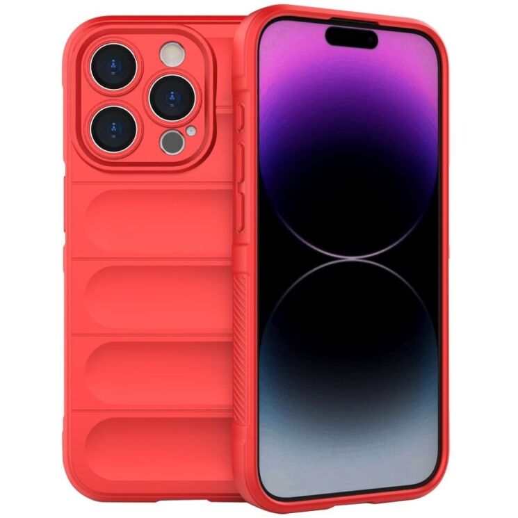 Защитный чехол Deexe Terra Case для Apple iPhone 15 Pro - Red: фото 1 из 7