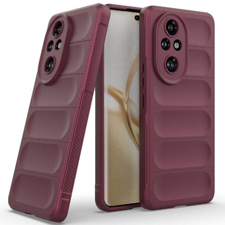 Защитный чехол Deexe Terra Case для Honor 200 Pro - Wine Red: фото 2 из 9