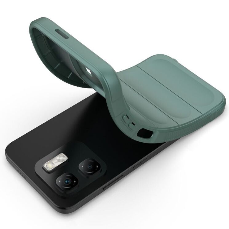 Защитный чехол Deexe Terra Case для Infinix Hot 50i - Green: фото 2 из 6