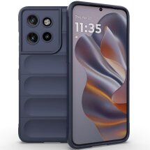 Защитный чехол Deexe Terra Case для Motorola Edge 50 Neo - Dark Blue: фото 1 из 7