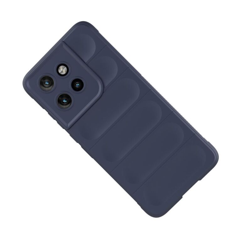 Защитный чехол Deexe Terra Case для Motorola Edge 50 Neo - Dark Blue: фото 2 из 7