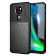Защитный чехол Deexe Thunder Series для Motorola Moto G9 Play / Moto E7 Plus - Black (250324B)