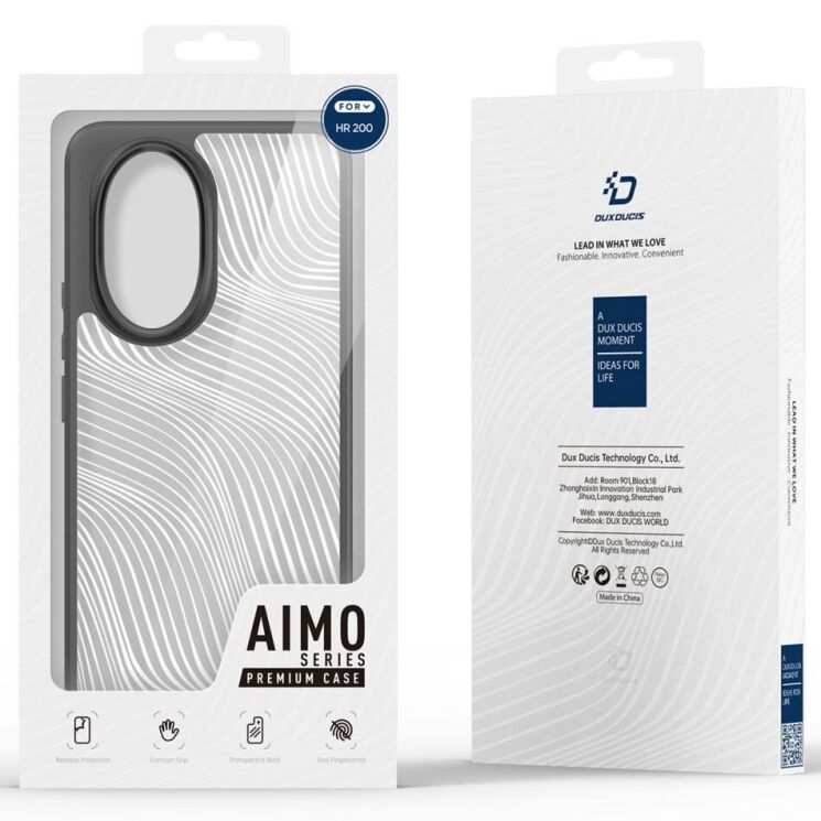 Защитный чехол DUX DUCIS Aimo Series для Honor 200 - Black: фото 13 из 13