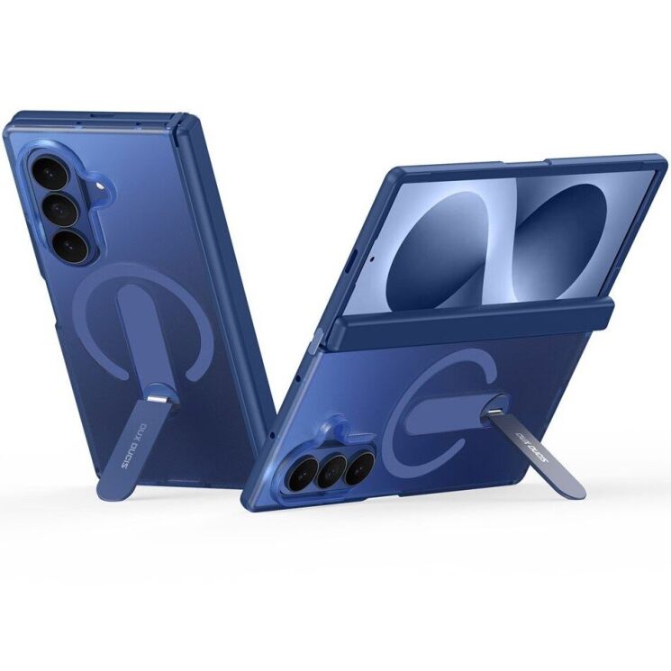 Защитный чехол Dux Ducis Horizon MagStand для Samsung Galaxy Fold 8 Ultra / Fold 7 - Blue: фото 5 из 23