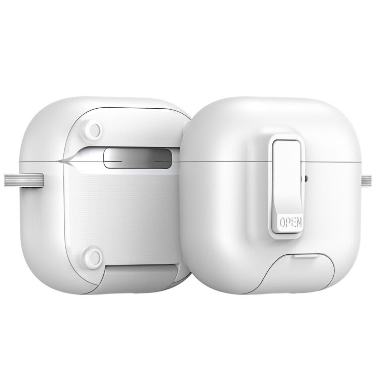 Захисний чохол DUX DUCIS PECQ Series для AirPods 4 - White: фото 1 з 16