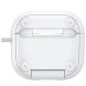 Захисний чохол DUX DUCIS PECQ Series для AirPods 4 - White (364450W). Фото 4 з 16