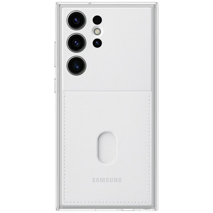 Защитный чехол Frame Case для Samsung Galaxy S23 Ultra (S918) EF-MS918CWEGRU - White: фото 2 из 4
