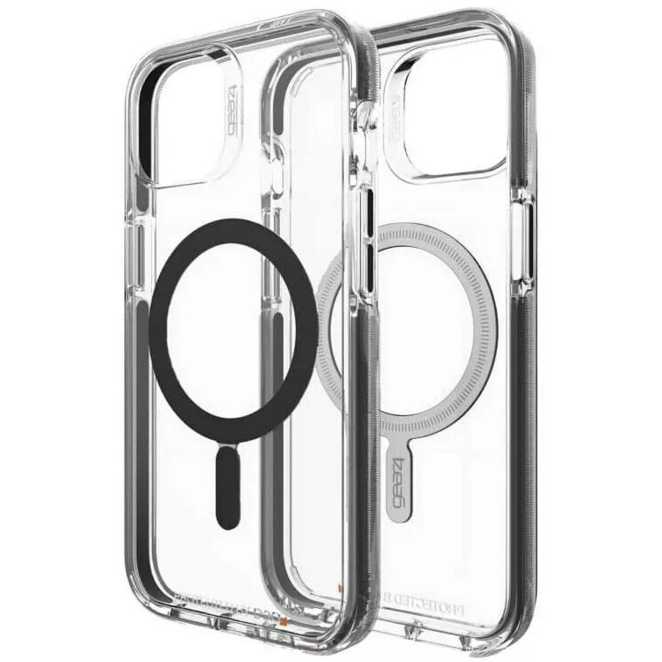 Захисний чохол Gear4 Piccadilly Snap Magsafe для Apple iPhone 15 Plus (702312337) - Black: фото 1 з 5