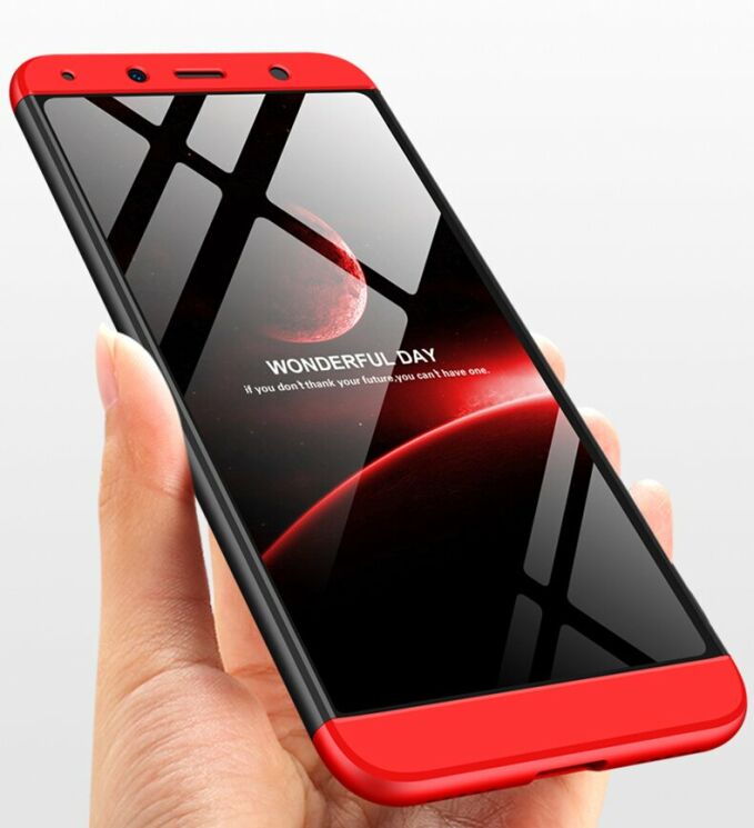 Защитный чехол GKK Double Dip Case для Xiaomi Redmi 7A - Red / Black: фото 10 из 13