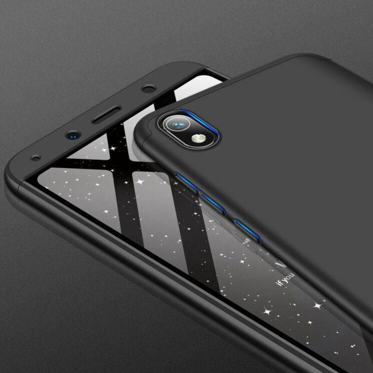 Защитный чехол GKK Double Dip Case для Xiaomi Redmi 7A - Black: фото 2 из 13