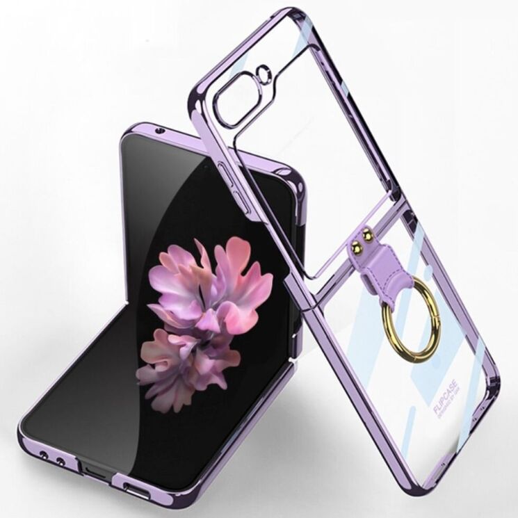 Защитный чехол GKK Elegant Case для Samsung Galaxy Flip 6 - Purple: фото 1 из 7