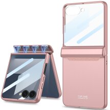 Защитный чехол GKK Magnetic Fold для Samsung Galaxy Flip 7 - Pink: фото 1 из 8