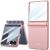 Защитный чехол GKK Magnetic Fold для Samsung Galaxy Flip 7 - Pink: фото 1 из 8