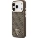 Захисний чохол Guess 4G Triangle Logo MagSafe для iPhone 18 Pro / 17 Pro (GUHMP18LP4GTDGMW) - Brown (423740Z). Фото 4 з 7