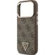 Захисний чохол Guess 4G Triangle Logo MagSafe для iPhone 18 Pro / 17 Pro (GUHMP18LP4GTDGMW) - Brown (423740Z). Фото 5 з 7