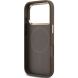 Захисний чохол Guess 4G Triangle Logo MagSafe для iPhone 18 Pro / 17 Pro (GUHMP18LP4GTDGMW) - Brown (423740Z). Фото 6 з 7