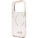 Защитный чехол Guess IML Script Metal MagSafe для iPhone 17 Pro Max (GUHMP17X5HTCSMSP) - Pink (402880P). Фото 7 из 9