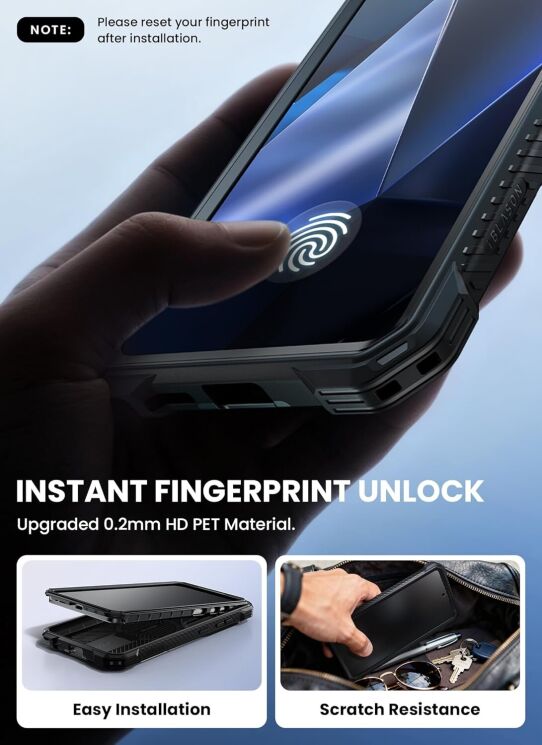 Защитный чехол i-Blason Armorbox Clip MagSafe by Supcase для Samsung Galaxy S26 Ultra (S948) 843439160910 - Cobalt: фото 9 из 10