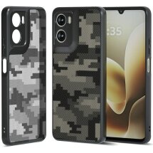 Захисний чохол IBMRS Military для Motorola Moto G06 / G06 Power - Grid Camouflage: фото 1 з 7