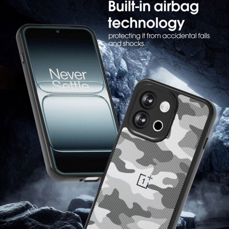 Защитный чехол IBMRS Military для OnePlus 13T - Grid Camouflage: фото 6 из 8