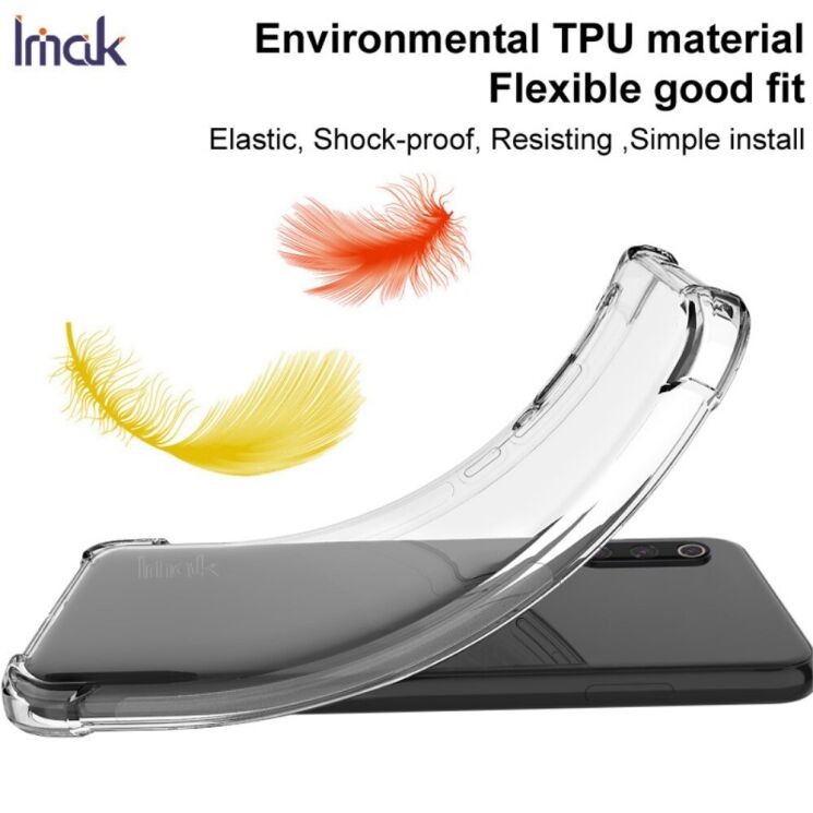Защитный чехол IMAK Airbag MAX Case для Samsung Galaxy S24 - Transparent: фото 2 из 7