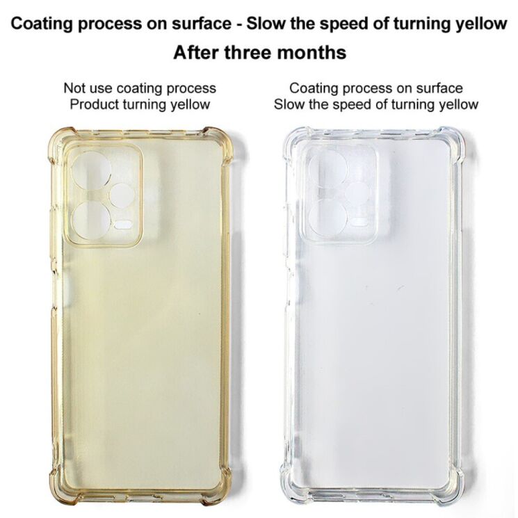 Защитный чехол IMAK Airbag MAX Case для Samsung Galaxy S24 - Transparent: фото 5 из 7