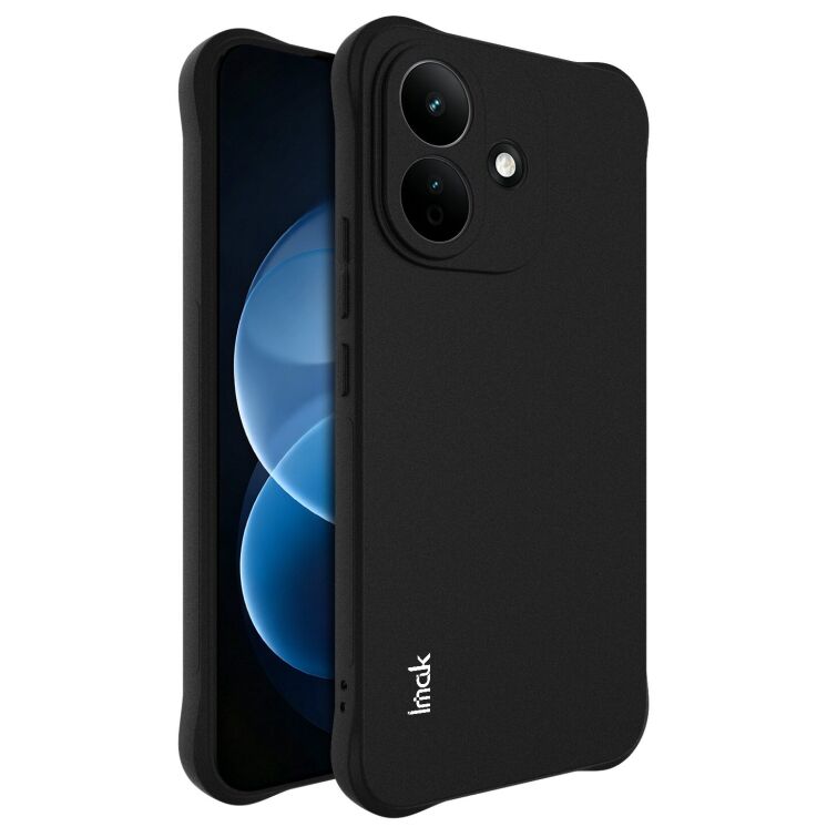 Захисний чохол IMAK Airbag Sand Case для Xiaomi Redmi Note 17 Pro - Matte Black: фото 1 з 8