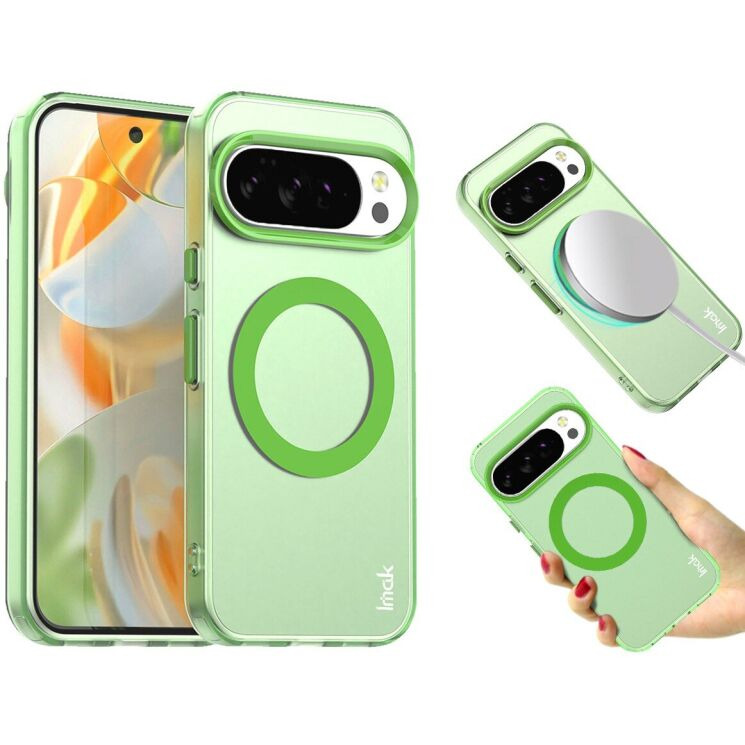 Защитный чехол IMAK Candy Series Magnetic для Google Pixel 10 / 10 Pro - Green: фото 2 из 9