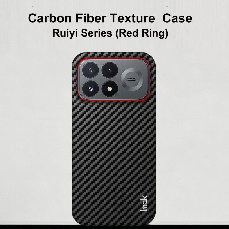 Защитный чехол IMAK Carbon Guard для Xiaomi Poco F9 Pro - Carbon Fiber (429129C) Защитный чехол IMAK Carbon Guard для Xiaomi Poco F9 Pro - Carbon Fiber: фото 3 из 8