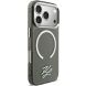 Защитный чехол Karl Lagerfeld IML KL Script Logo MagSafe для iPhone 17 Pro Max (KLHMP17X5HSKMEDK) - Black (411148B). Фото 4 из 8