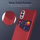 Защитный чехол KSQ Business Pocket для OnePlus Ace 3V - Red (353810R). Фото 3 из 4