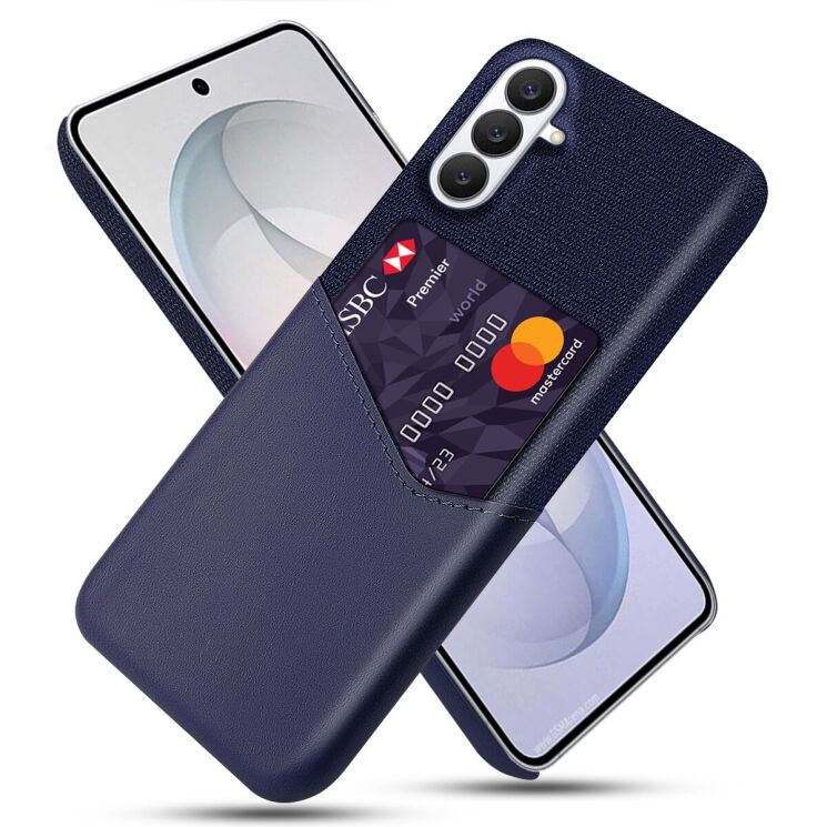 Защитный чехол KSQ Business Pocket для Samsung Galaxy S26 FE - Blue: фото 1 из 4