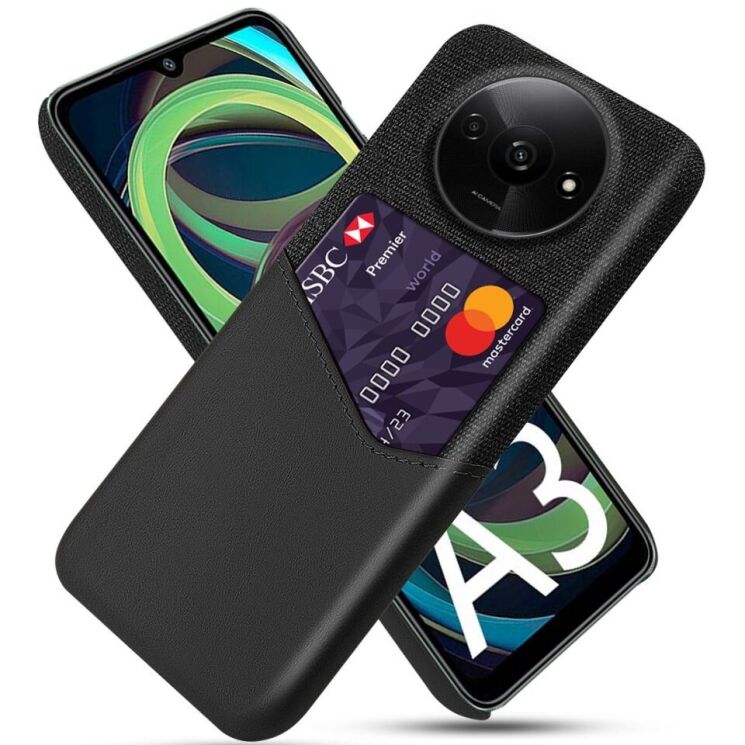 Защитный чехол KSQ Business Pocket для Xiaomi Redmi A3 - Black: фото 1 из 4