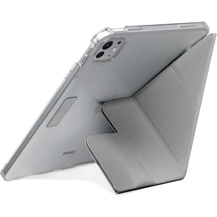 Защитный чехол Laut HUEX FOLIO для iPad Pro 13 M5/M4 (2025/2024) - Grey: фото 4 из 5