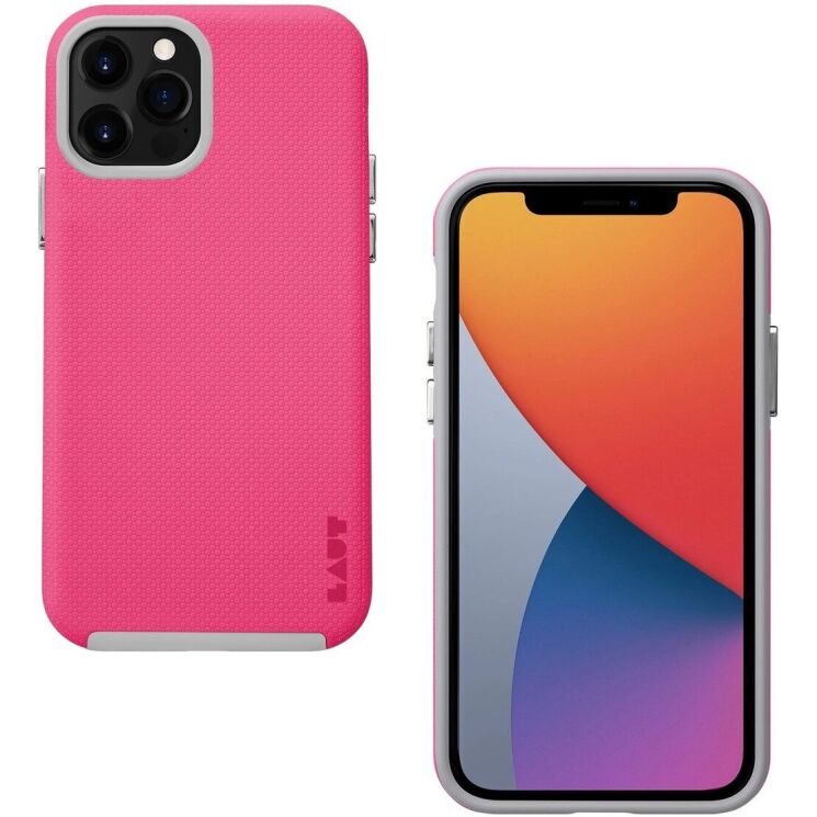 Защитный чехол Laut SHIELD для Apple iPhone 12 / iPhone 12 Pro - Pink: фото 2 из 9