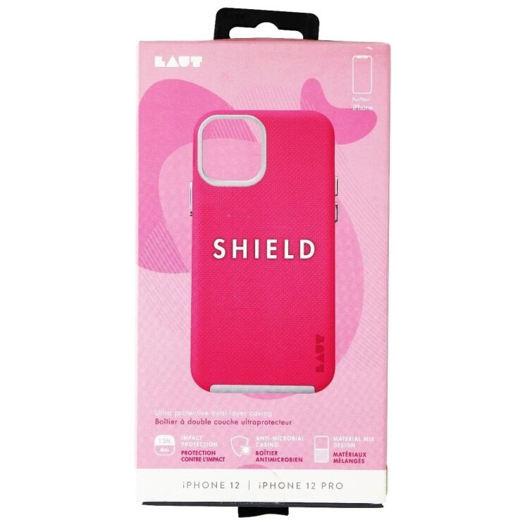 Защитный чехол Laut SHIELD для Apple iPhone 12 / iPhone 12 Pro - Pink: фото 3 из 9