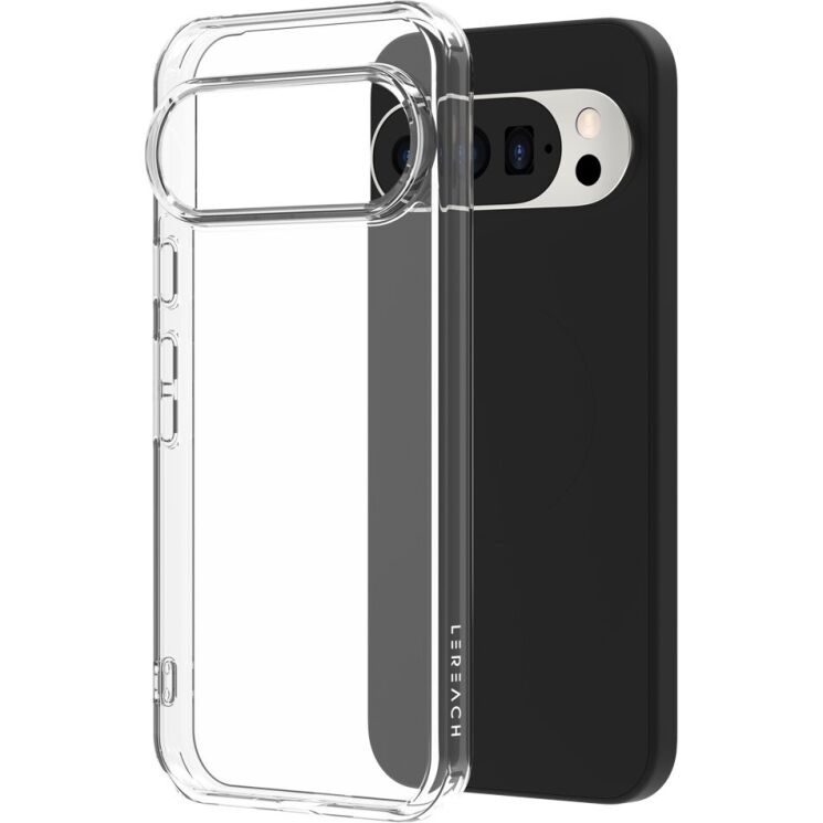 Захисний чохол LEREACH TOC Crystal Series для Google Pixel 10 / 10 Pro - Transparent: фото 1 з 17
