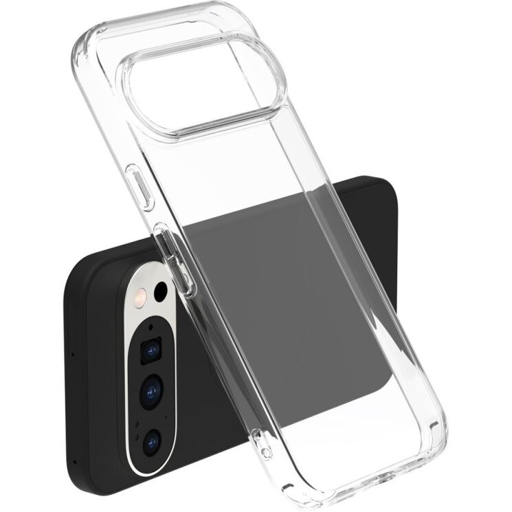 Захисний чохол LEREACH TOC Crystal Series для Google Pixel 10 / 10 Pro - Transparent: фото 6 з 17