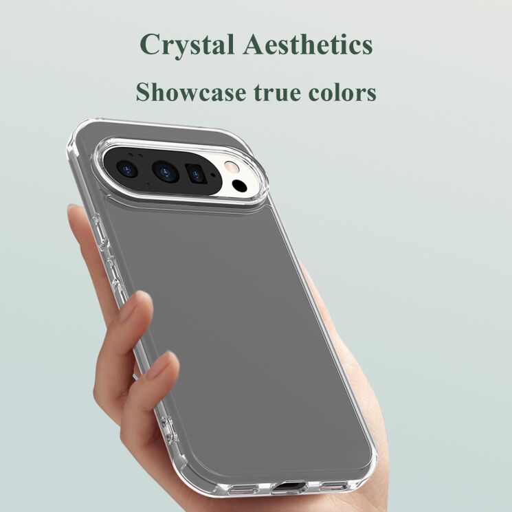 Захисний чохол LEREACH TOC Crystal Series для Google Pixel 10 / 10 Pro - Transparent: фото 11 з 17