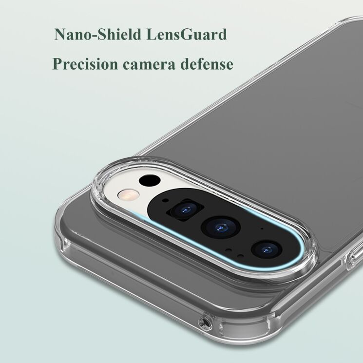 Захисний чохол LEREACH TOC Crystal Series для Google Pixel 10 / 10 Pro - Transparent: фото 13 з 17